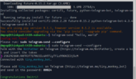 Send messages to Telegram Chat with Linux